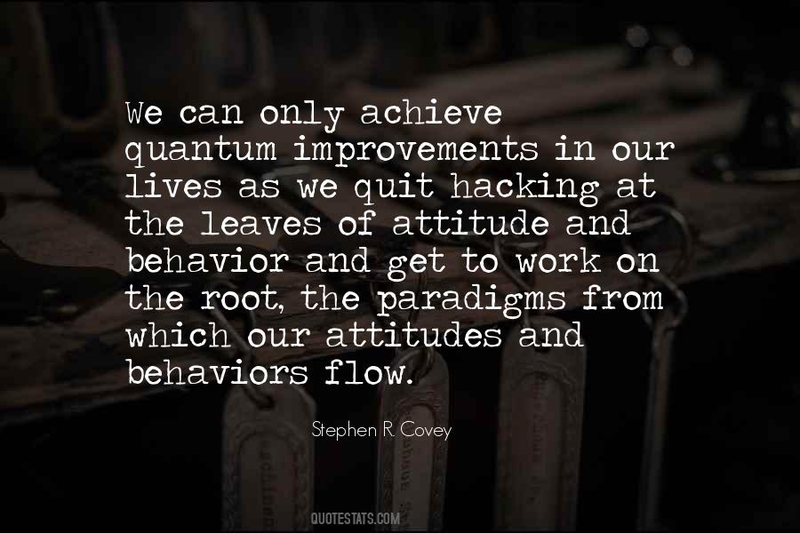 Quotes About Attitude And Behavior #1688222