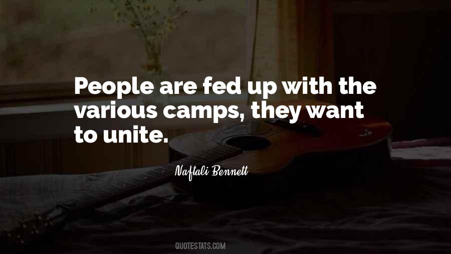 Quotes About Fed Up #17030