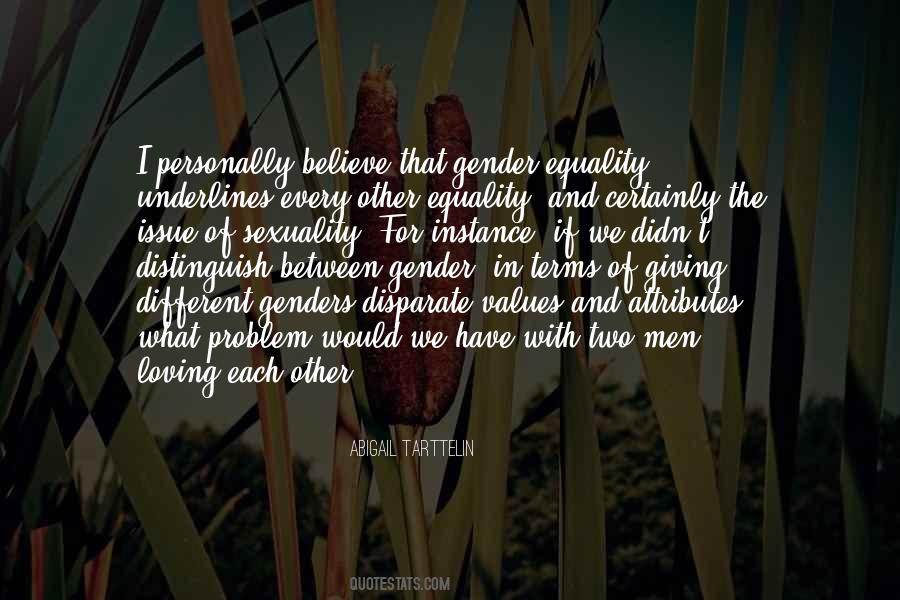 Quotes About Gender Equality #1607173