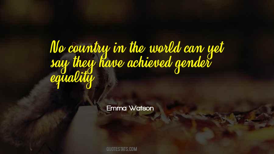 Quotes About Gender Equality #423578