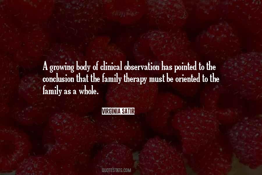 Quotes About Family Therapy #188650