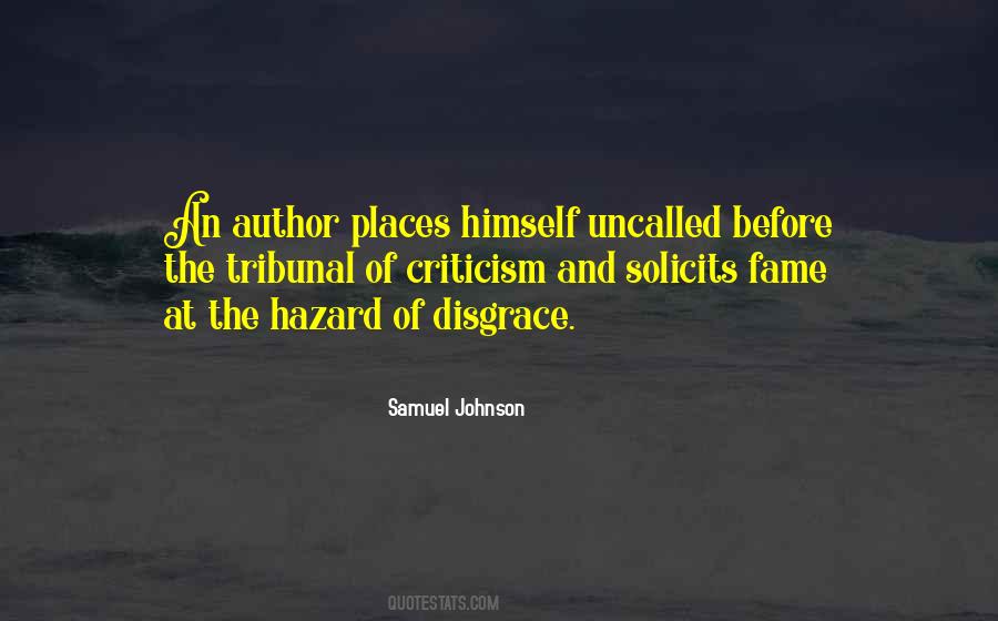 Quotes About Disgrace #1012872