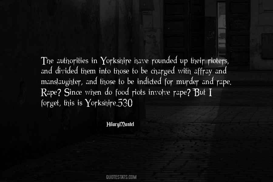Quotes About Yorkshire #857359