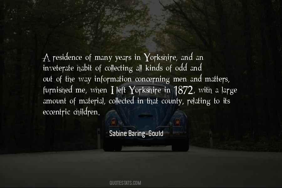 Quotes About Yorkshire #95277