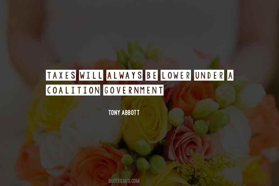 Quotes About Coalition Government #764064