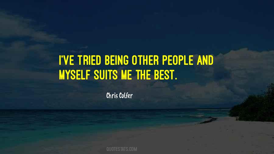 Being Other People Quotes #1425993