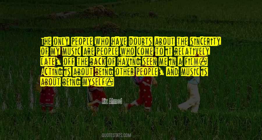 Being Other People Quotes #721893