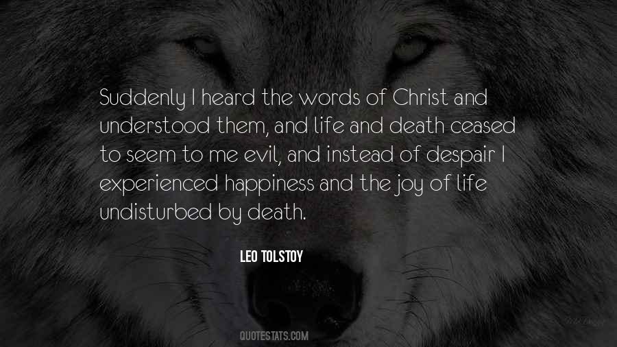 The Life Of Words Quotes #102740