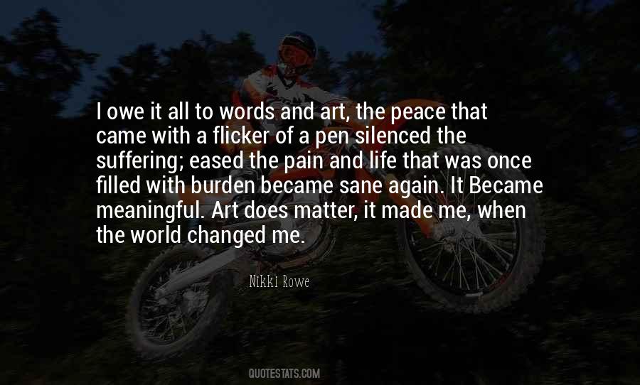 The Life Of Words Quotes #152494