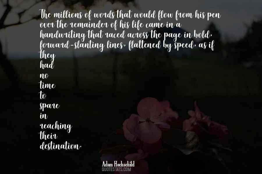 The Life Of Words Quotes #157736