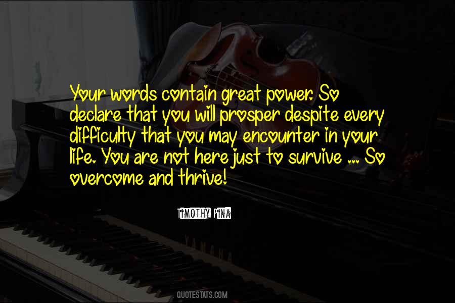 The Life Of Words Quotes #51977