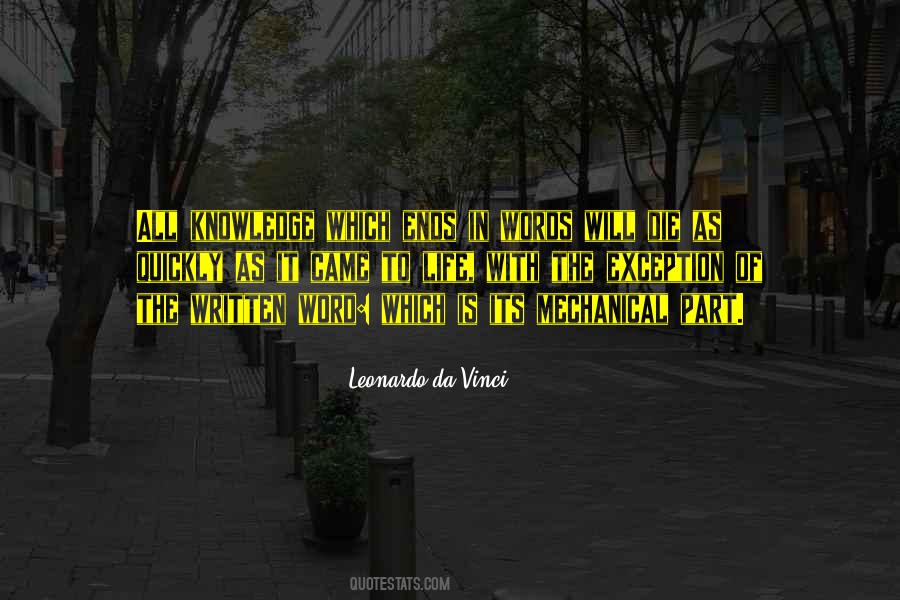 The Life Of Words Quotes #80763