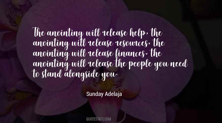 Quotes About Anointing #1669949