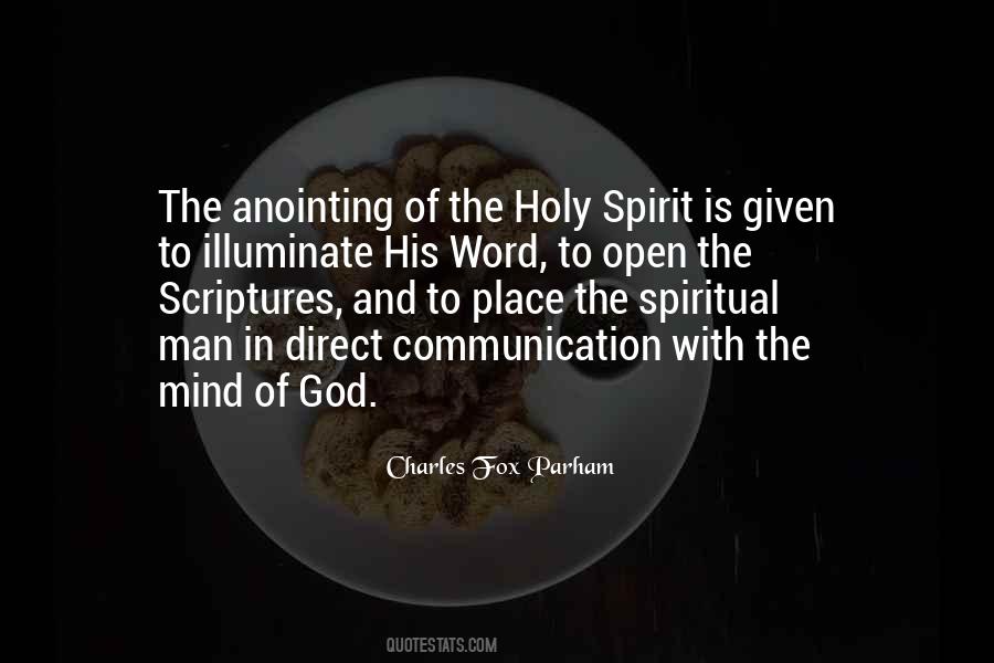 Quotes About Anointing #501123