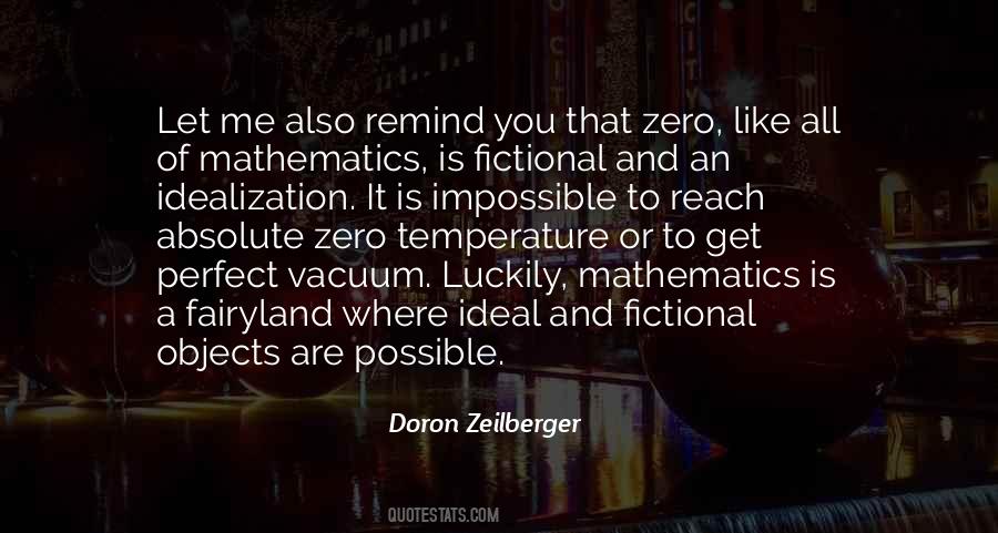 Quotes About Zero #1215399