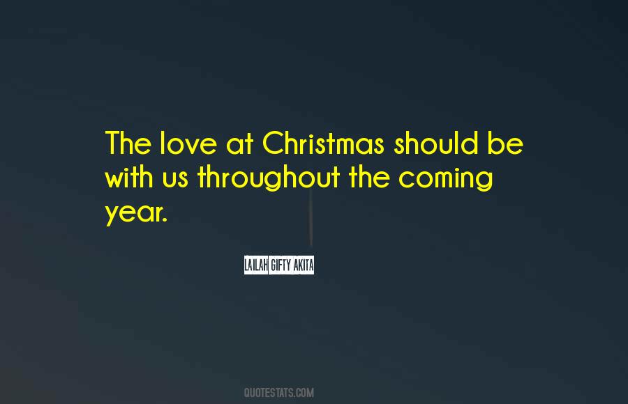 Love At Christmas Quotes #1534345