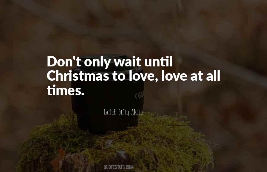 Love At Christmas Quotes #1744692