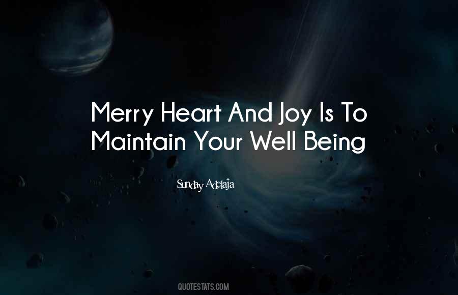 Quotes About A Merry Heart #1560750
