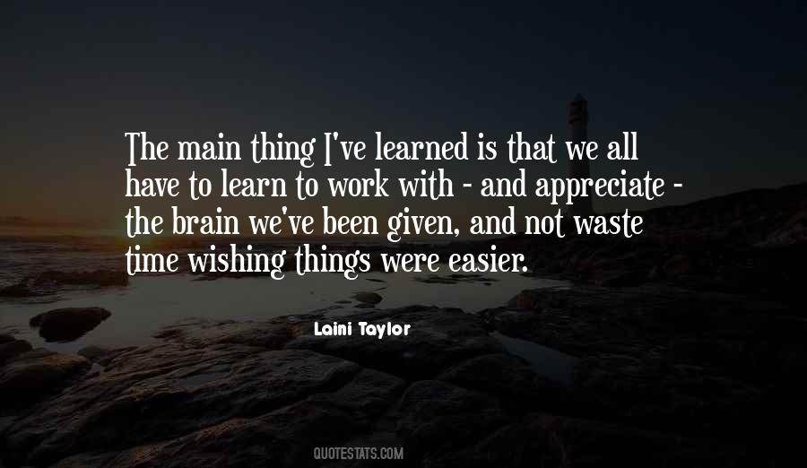 Quotes About Waste #1679705
