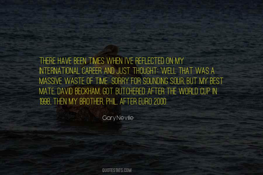 Quotes About Waste #1726822