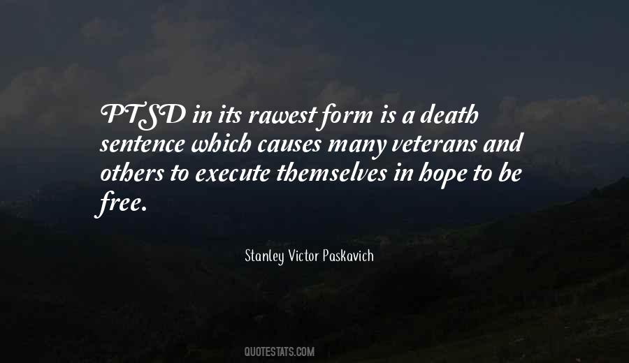 Ptsd Veterans Quotes #1274516