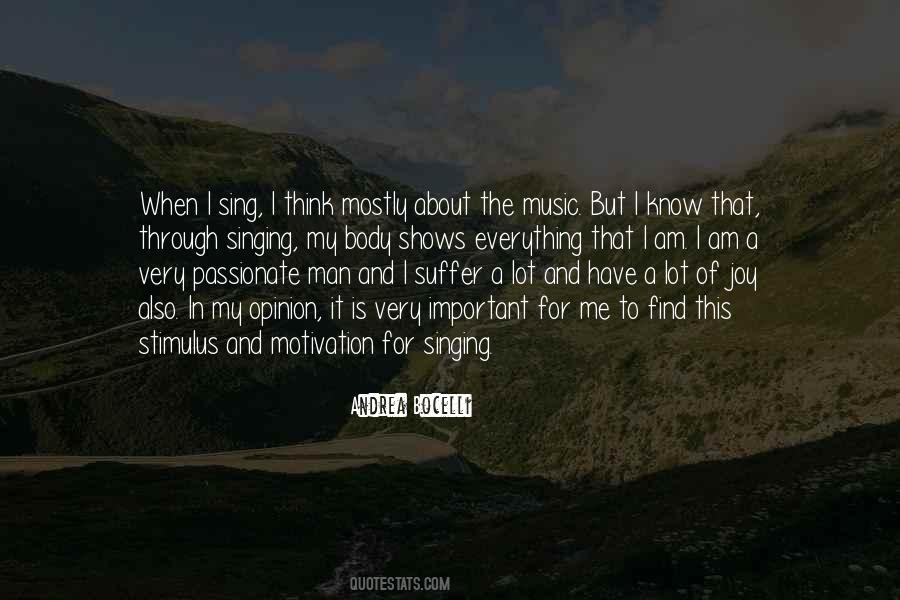 Quotes About Passionate Music #323532
