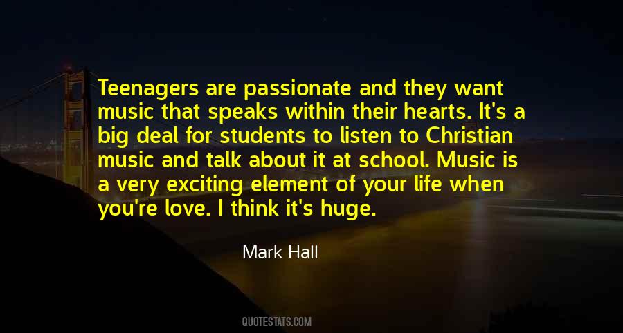 Quotes About Passionate Music #993189