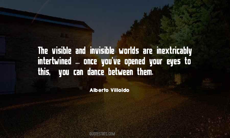 Invisible Visible World Quotes #511124