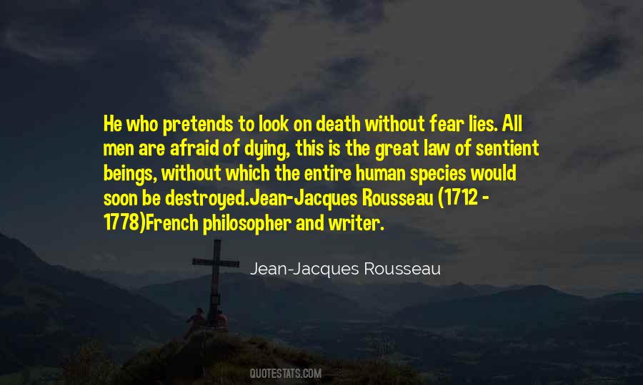 All Fear Death Quotes #344223