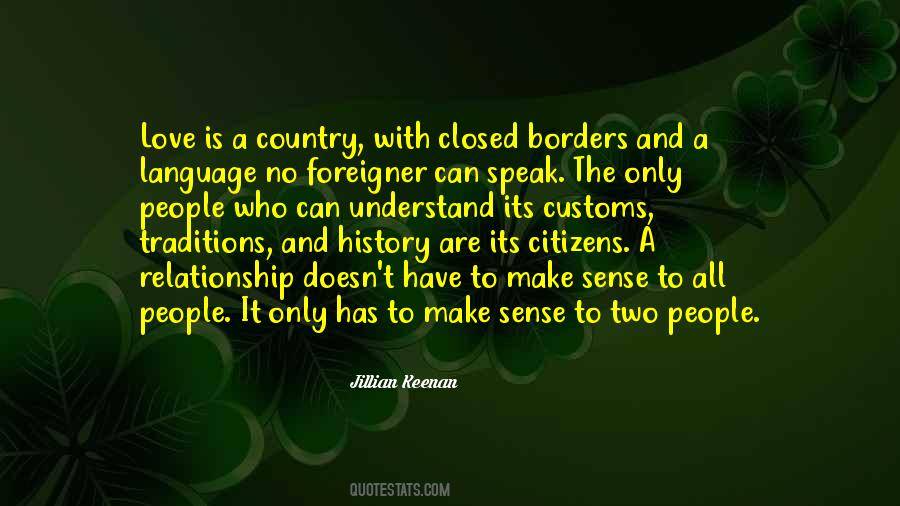 Quotes About Closed Borders #355126
