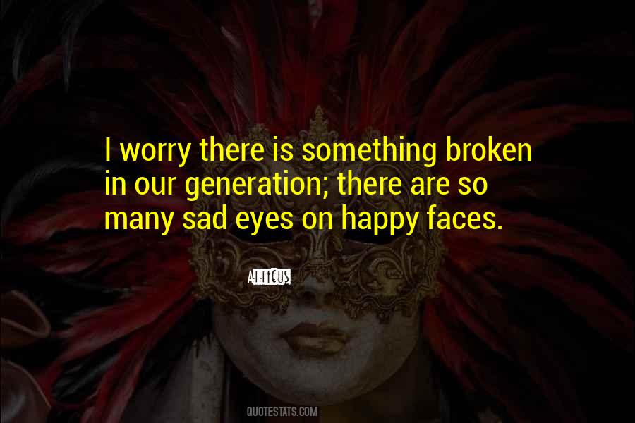 Quotes About Sad Eyes #260679