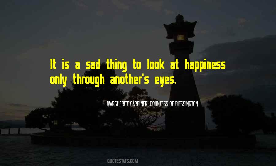 Quotes About Sad Eyes #761435