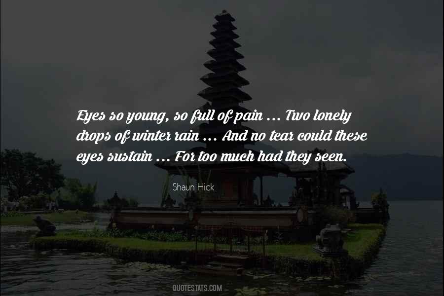 Quotes About Sad Eyes #770188