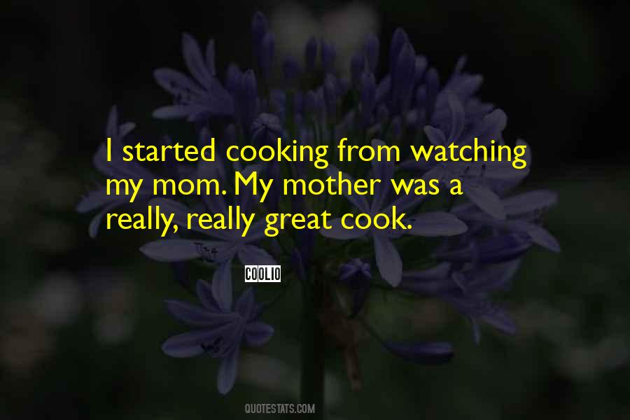 Mom Cooking Quotes #1710826