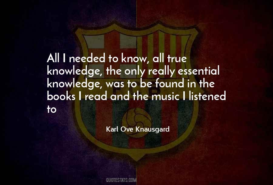 Listened To Music Quotes #1094437