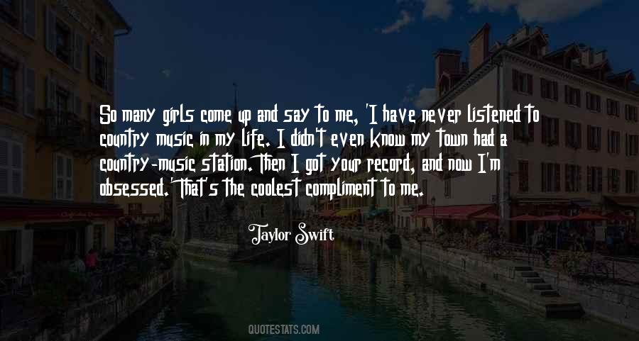 Listened To Music Quotes #474817