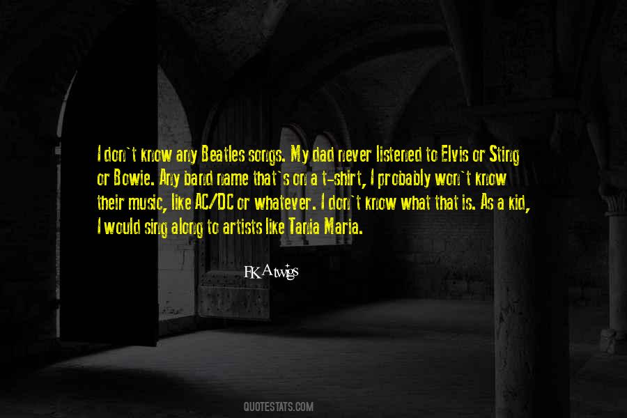 Listened To Music Quotes #605032