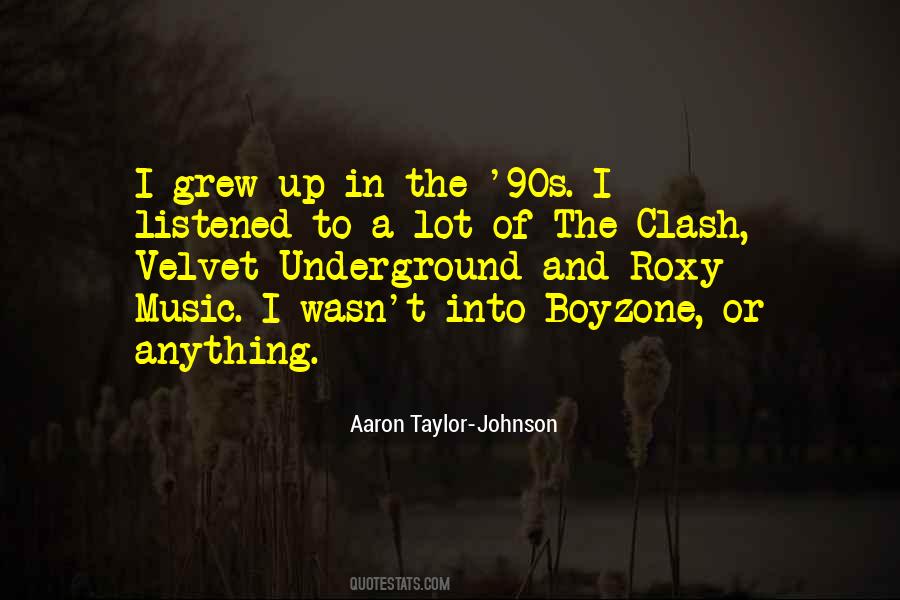 Listened To Music Quotes #762664