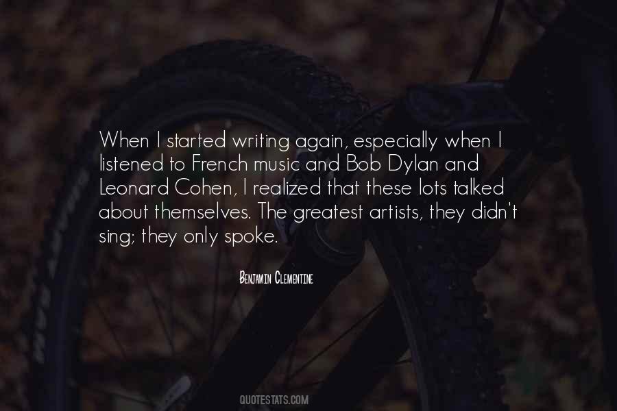 Listened To Music Quotes #936745