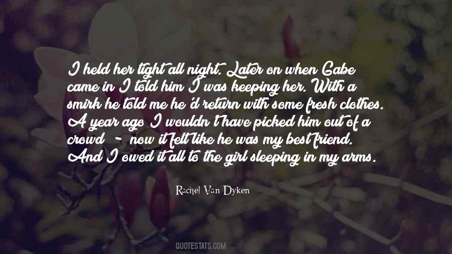 Quotes About Sleeping In His Arms #647500