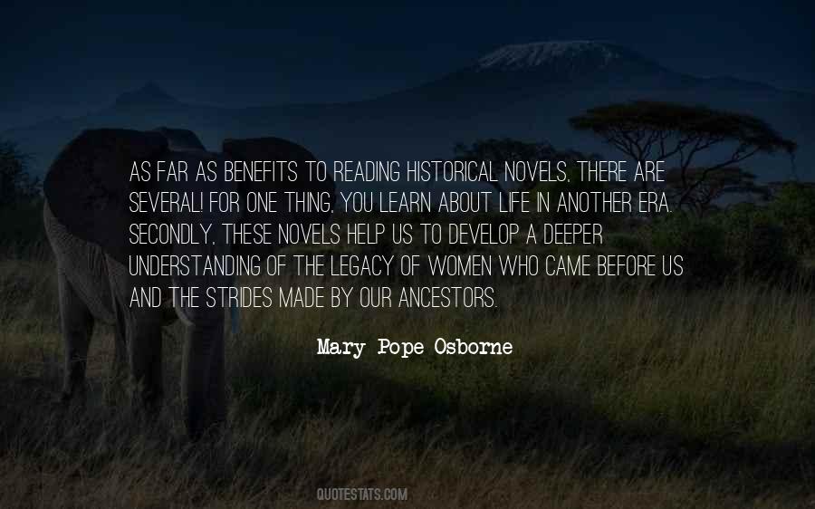 Quotes About Historical Novels #296999