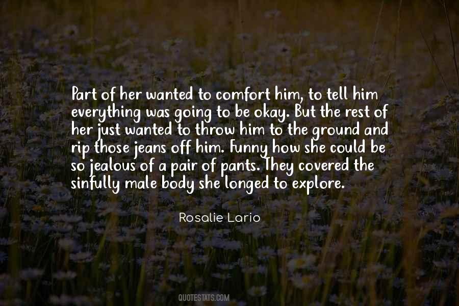 Quotes About The Male Body #1458729