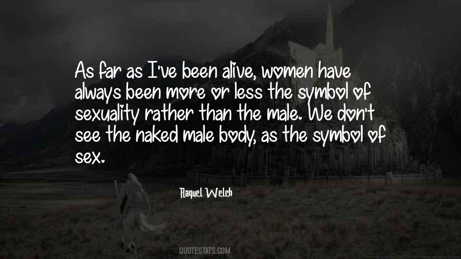 Quotes About The Male Body #1505997