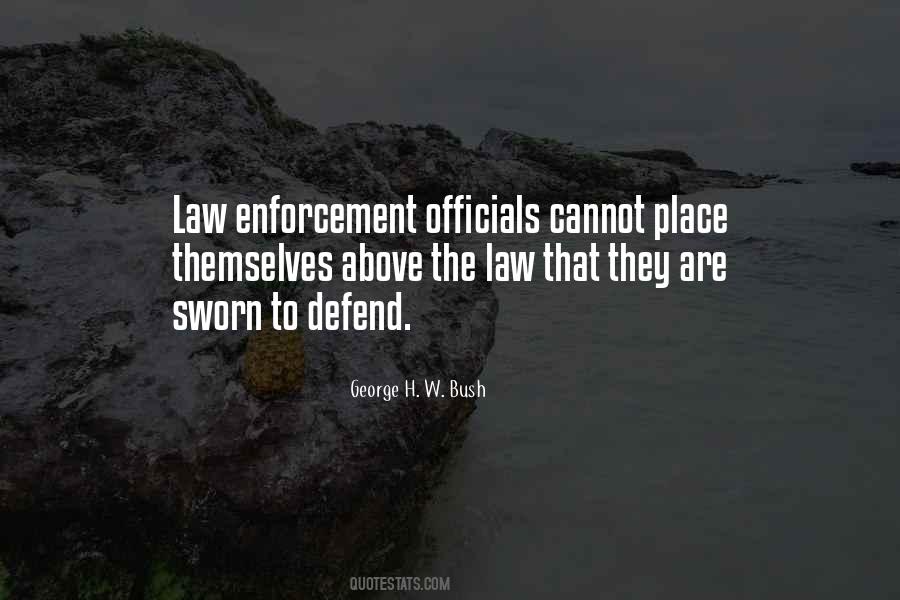 Quotes About Above The Law #1091805