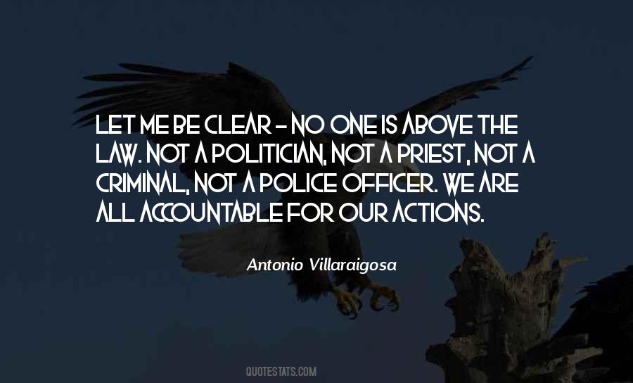 Quotes About Above The Law #1391033