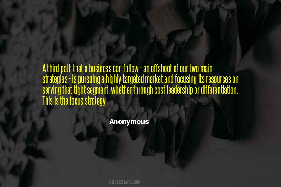 Quotes About Differentiation #1689689
