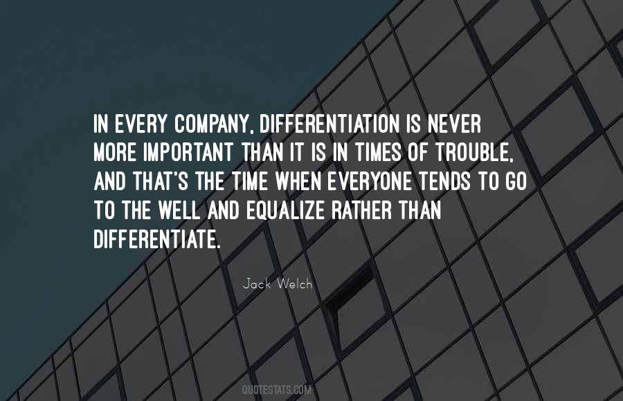 Quotes About Differentiation #1694836