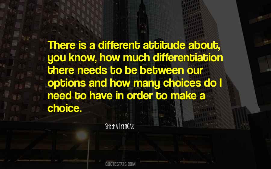 Quotes About Differentiation #590091