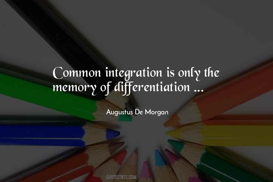 Quotes About Differentiation #599848