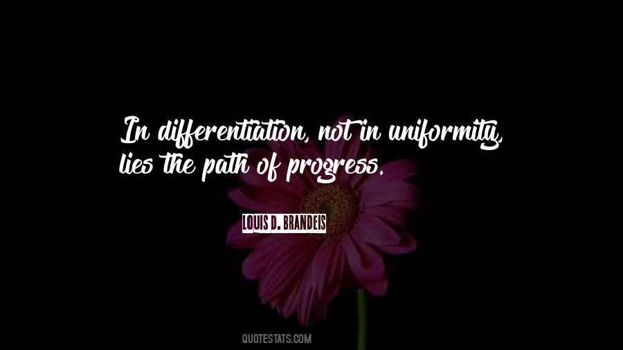 Quotes About Differentiation #628404